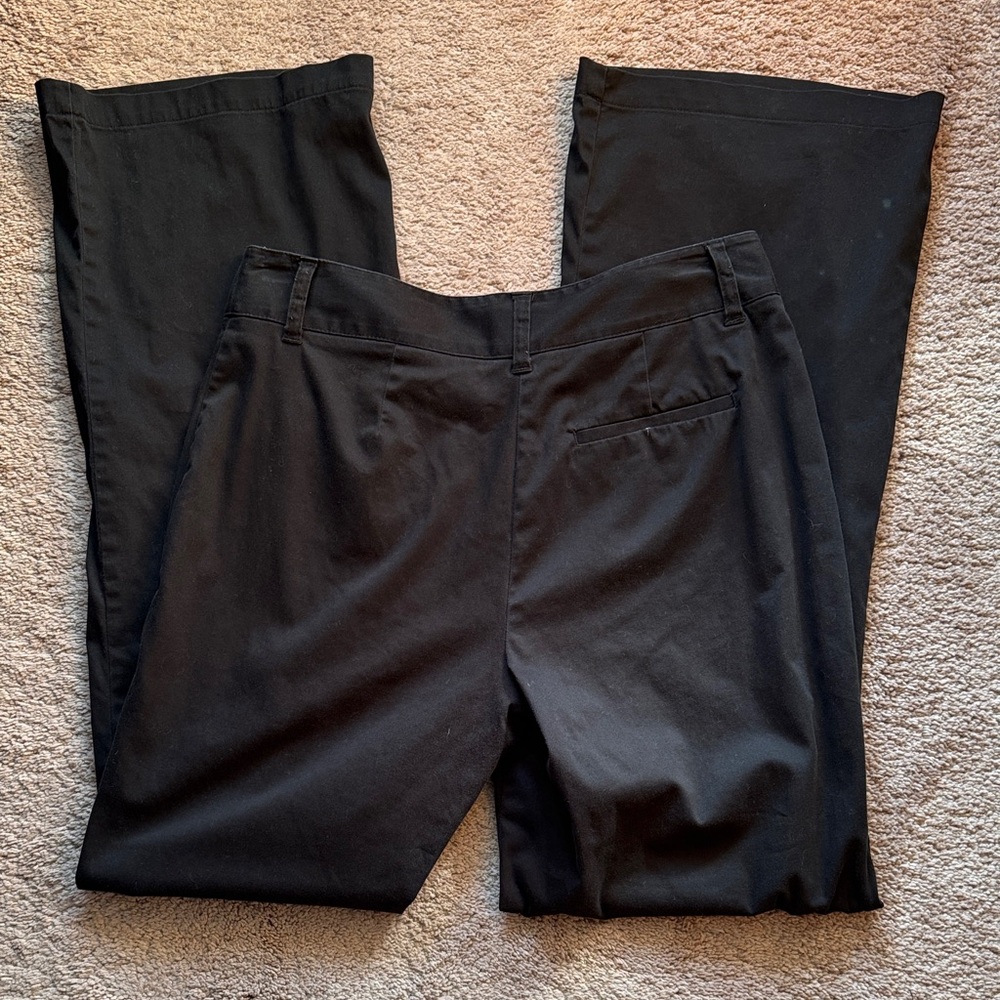 Chico's Women’s Black Wide Leg Trousers. Size 12 - Picture 6 of 6